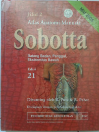 Sobotta Atlas Anatomi Manusia Edisi 21 Jilid 2