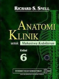 Image of Anatomi Klinik : Untuk Mahasiswa Kedokteran Edisi 6