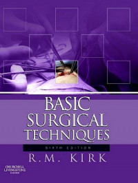 Image of Basic surgical techniques 6th Ed.
