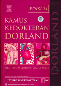 Kamus Kedokteran Dorland Edisi 31