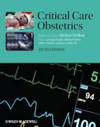Critical care obstetrics.