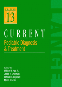 Current pediatric diagnosis & treatment 13th ed.