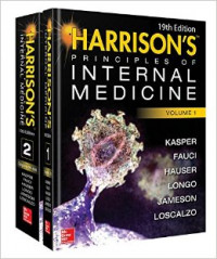 Harrison’s principles of internal medicine. volume 2, 19th edition / editors, Dennis L. Kasper, Anthony S. Fauci, Stephen L. Hauser, Dan L. Longo, J. Larry Jameson, Joseph Loscalzo.