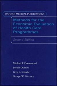 Methods for the economic evaluation of health care programmes, 2nd ed.