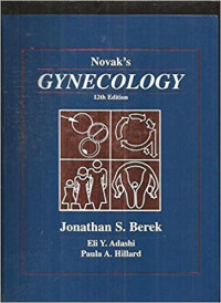 Novak’s gynecology, 12th ed.