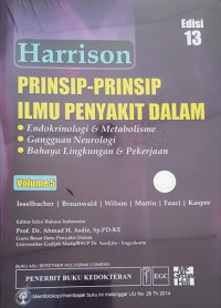 Harrison Prinsip-Prinsip Ilmu Penyakit Dalam Ed. 13 Vol. 5