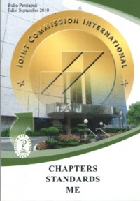 Buku Persiapan Joint Commission International; Chapters Standards ME