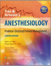ANESTHESIOLOGY: POBLEM-ORIENTED PATIENT MANAGEMENT 7th Edition