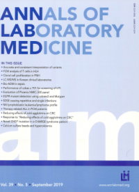 Annals of Laboratory Medicine VOL. 39 NO. 5
