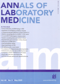 Annals of Laboratory Medicine VOL. 40 NO. 3