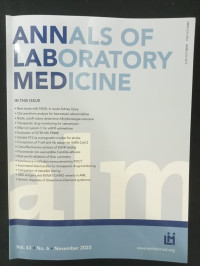 ANNALS of LABORATORY MEDICINE Vol. 43 No.6 November 2023