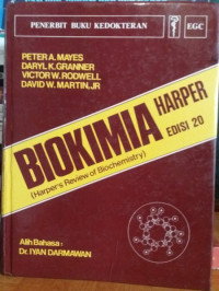 BIOKIMIA Harper edisi 20
