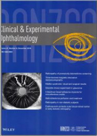 Clinical & Experimental Ophthalmology VOL. 47 NO. 9