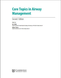 Core Topics in Airway Management 2nd Edition