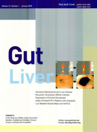 Gut and Liver VOL. 13 NO. 1
