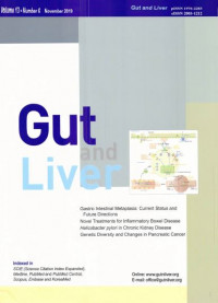 Gut and Liver VOL. 13 NO. 6