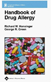 Handbook of drug allergy / Richard W. Honsinger, George R. Green.