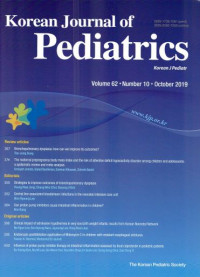 Korean Journal of Pediatrics VOL. 62 NO. 10