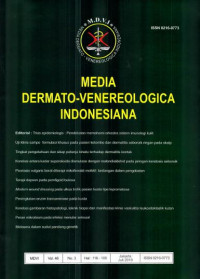 Media Dermato Venereologica Indonesiana VOL. 46 NO. 3