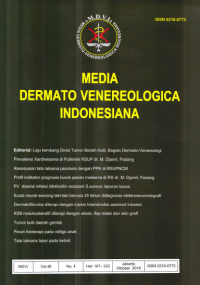 Media Dermato Venereologica Indonesiana VOL. 46 NO. 4