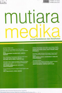 Mutiara Medika VOL. 19 NO. 1