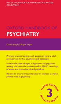 Oxford Handbook of Psychiatry 3rd Edition
