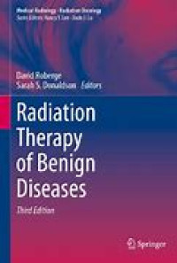 Radiation Therapy of Benign Diseases, 3rd  Edition