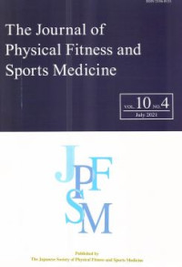 The Journal of Physical Fitness and Sports Medicine VOL. 10 NO. 4