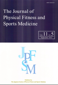 The Journal of Physical Fitness and Sports Medicine VOL. 11 NO. 5