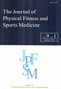 The Journal of Physical Fitness and Sports Medicine VOL. 9 NO. 1