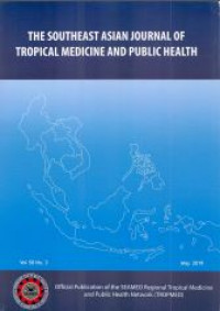 The Southeast Asian Journal of Tropical Medicine and Public Health VOL. 50 NO. 3