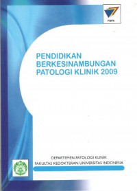 Pendidikan berkesinambungan patologik klinik 2009