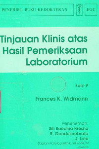 Tinjauan klinis atas hasil pemeriksaan laboratorium, Edisi 9