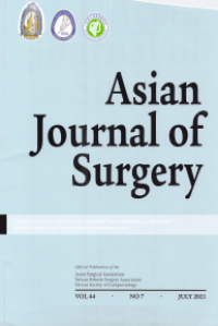 Asian Journal of Surgery VOL. 44 NO. 7