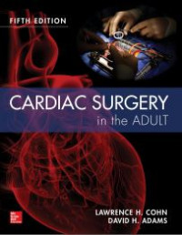 Cardiac Surgery in the Adult 5th Edition