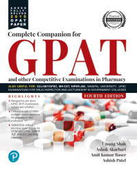 Complete Companion for GPAT and Other Competitive Examinations in Pharmacy 4th Edition