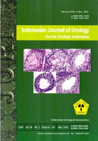 Indonesian Journal of Urology VOL. 30 NO. 2