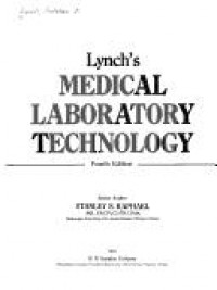 Lynch's medical laboratory technology  / Matthew J. Lynch