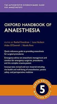 Oxford handbook of anaesthesia : 5th edition