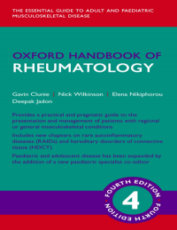 Oxford Handbook of Rheumatology 4th Edition