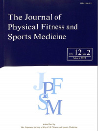 The Journal of Physical Fitness and Sports Medicine Vol. 12 No. 2